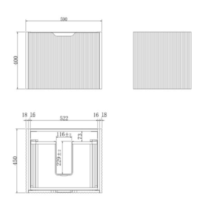 Vienna Wall Hung Vanity