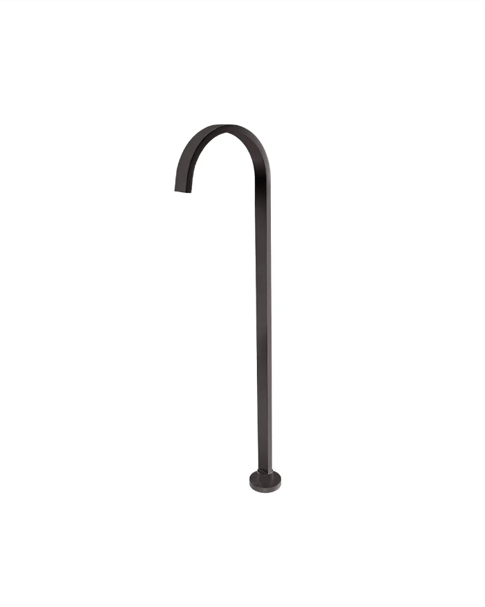 Cavallo Gun Metl Grey Free Standing Spout