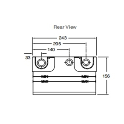 Anthem Recessed Mechanical Thermostatic Valve
