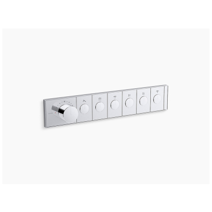 Anthem Recessed Mechanical Thermostatic Control - Six Outlet (6OT) Trim kit