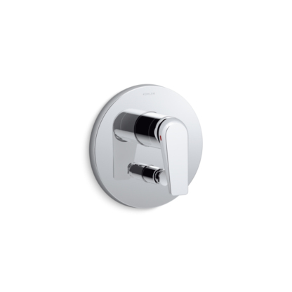 Avid Shower/Bath Mixer with diverter Polished Chrome