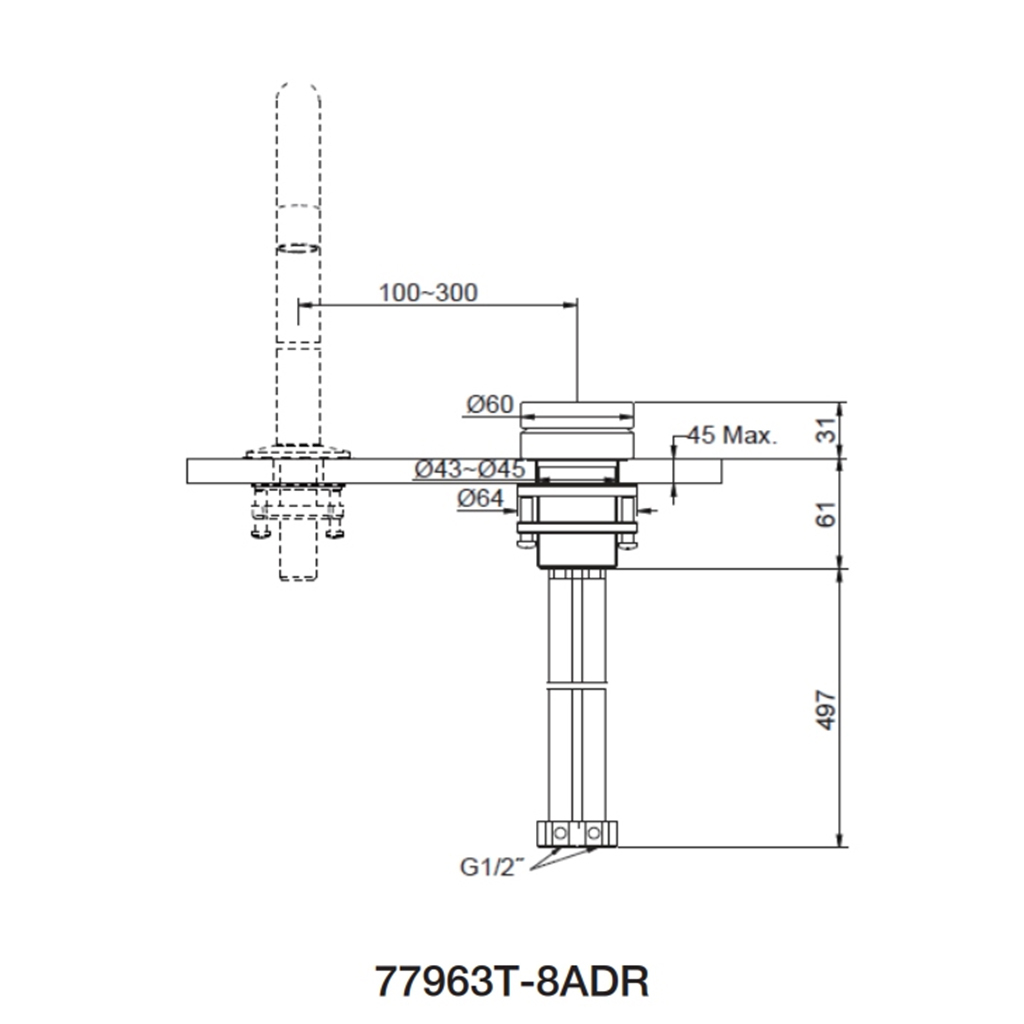 Components Rocker Remote Handle