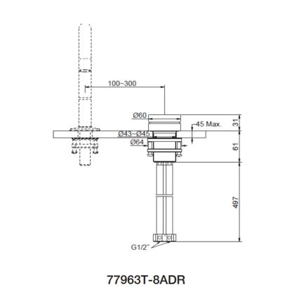 Components Rocker Remote Handle