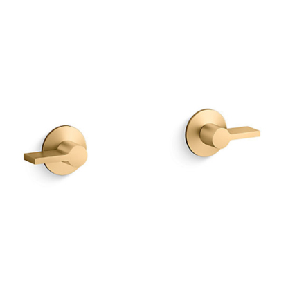 Components Wall Mount Dual Handles - Lever Trim only