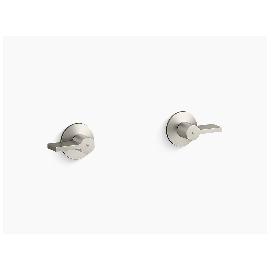 Components Wall Mount Dual Handles - Lever Trim only