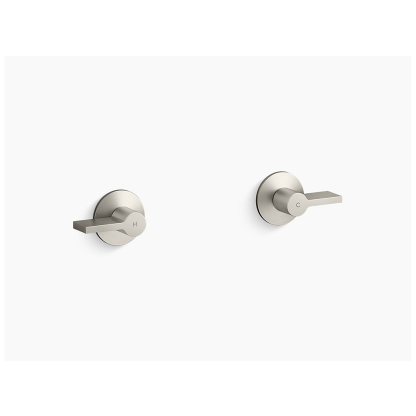 Components Wall Mount Dual Handles - Lever Trim only