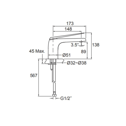 Avid Basin Mixer