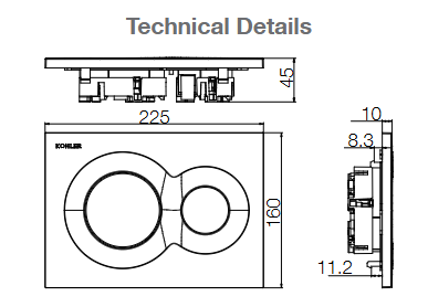  Lynk Flush Plate (Mechanical) Lynk Flush Plate (Mechanical)