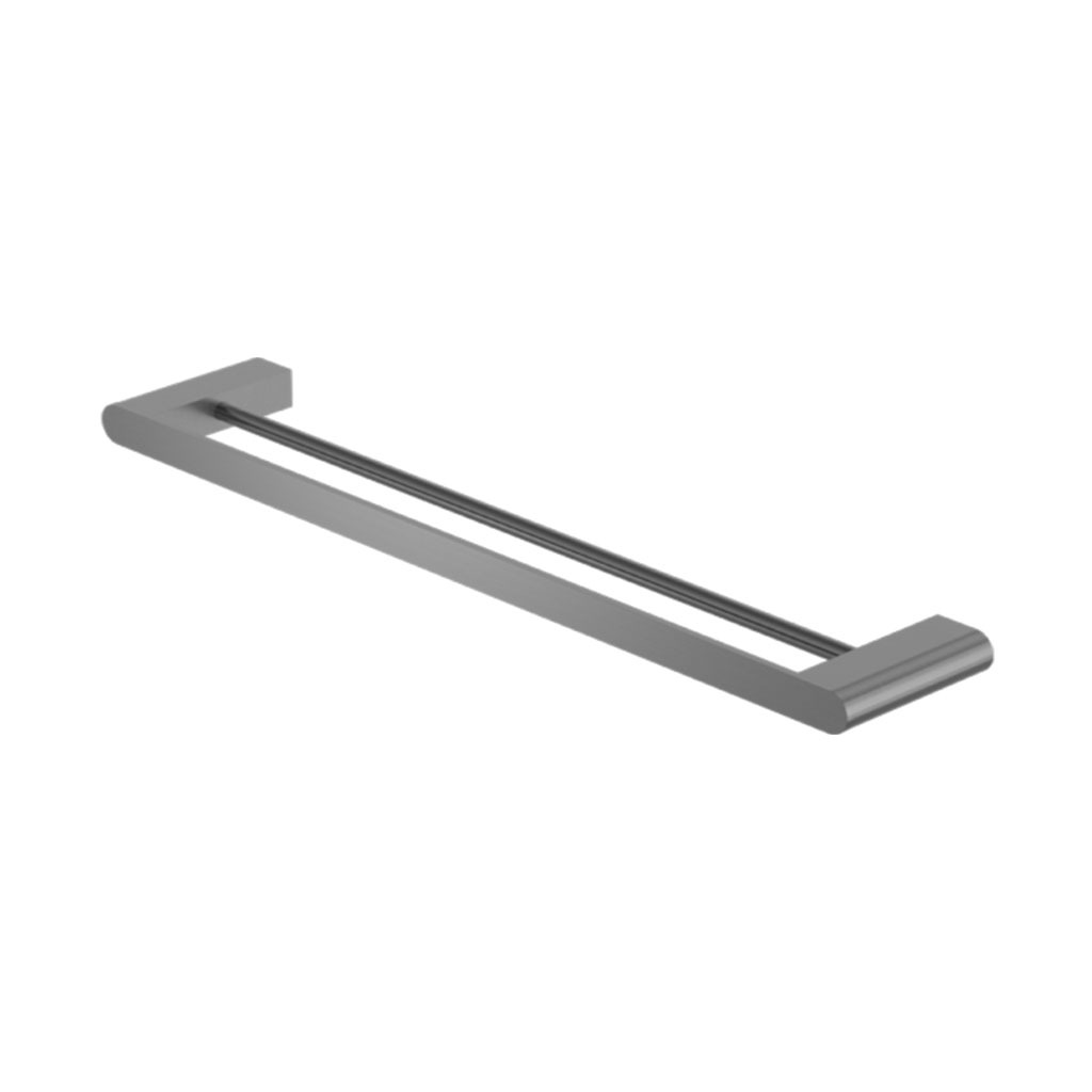 BIANCA DOUBLE TOWEL RAIL 800MM GM