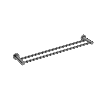 MECCA DOUBLE TOWEL RAIL 600MM GM