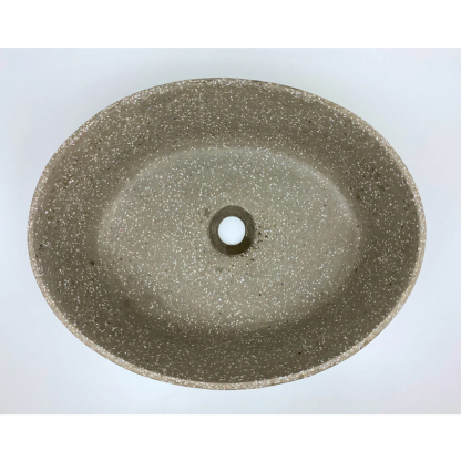 Calista Handmade Semi Inset Concrete Basin