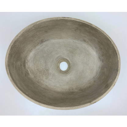 Calista Handmade Semi Inset Concrete Basin