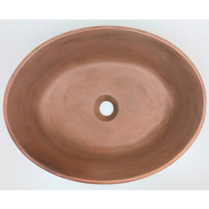 Calista Handmade Semi Inset Concrete Basin