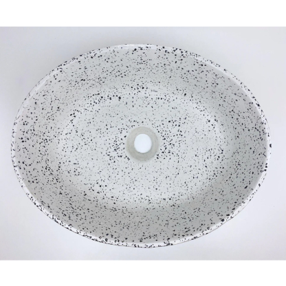 Calista Handmade Semi Inset Concrete Basin