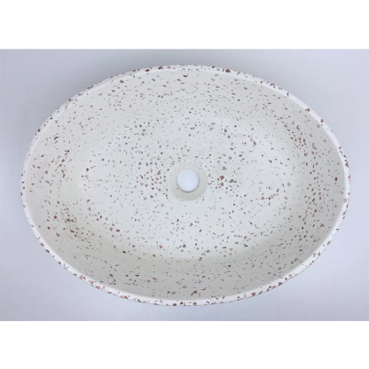 Calista Handmade Semi Inset Concrete Basin