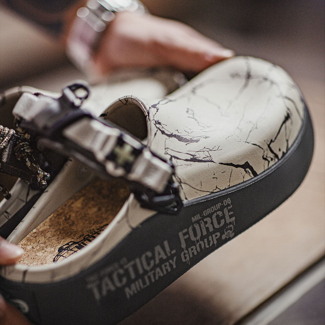 洞洞鞋男款2026春季新款戶外包頭半托兩穿涼拖鞋勃肯廚師鞋子