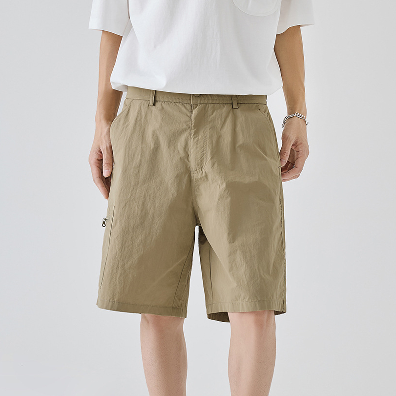 男士戶外運動休閒速乾短褲夏季外穿潮流寬鬆百搭五分褲子