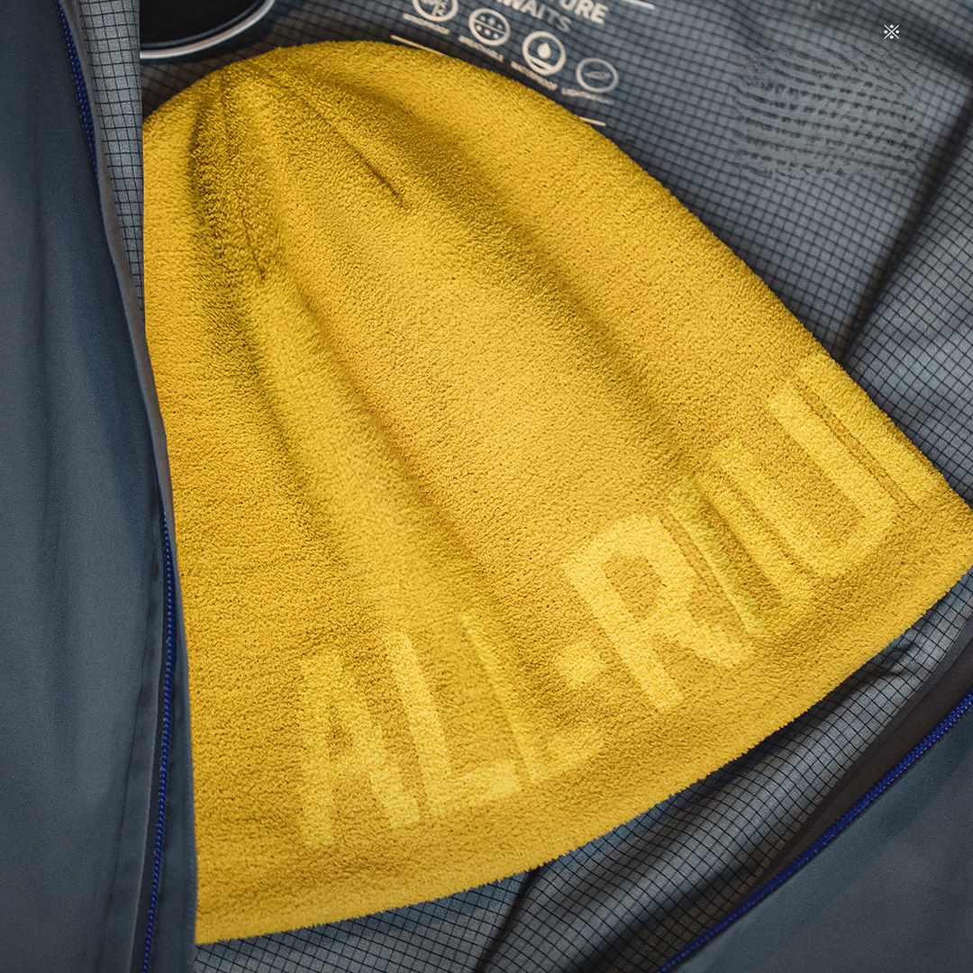 美式黃色提花針織帽冬帽山系日雜冷帽保暖大頭圍編織帽男