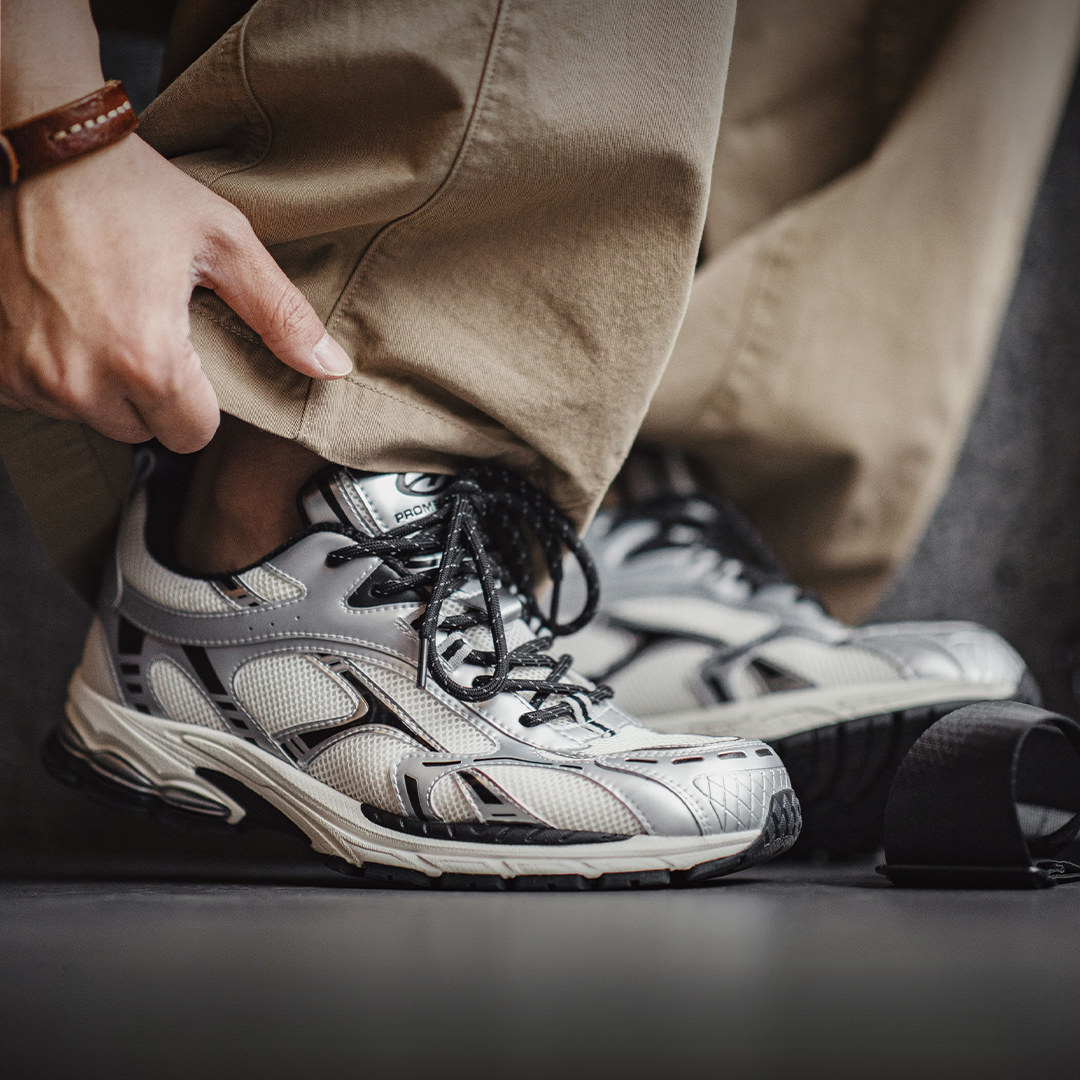 復古厚底銀黑色老爹鞋增高運動網帽透氣通勤新款休閒鞋子男款