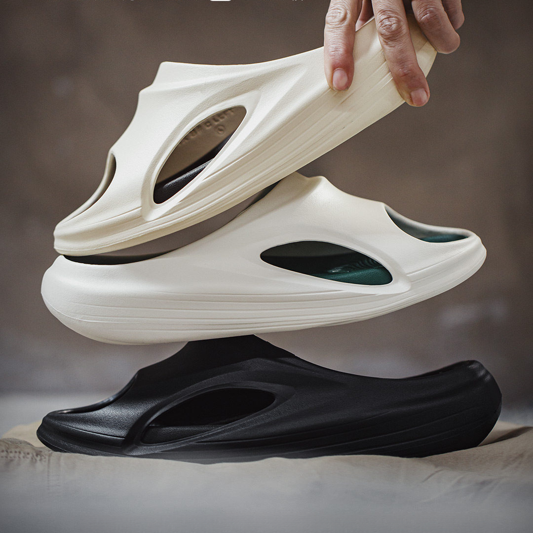 運動巡遊拖鞋2026夏季新款男外穿增高eva踩屎感椰子一字涼拖