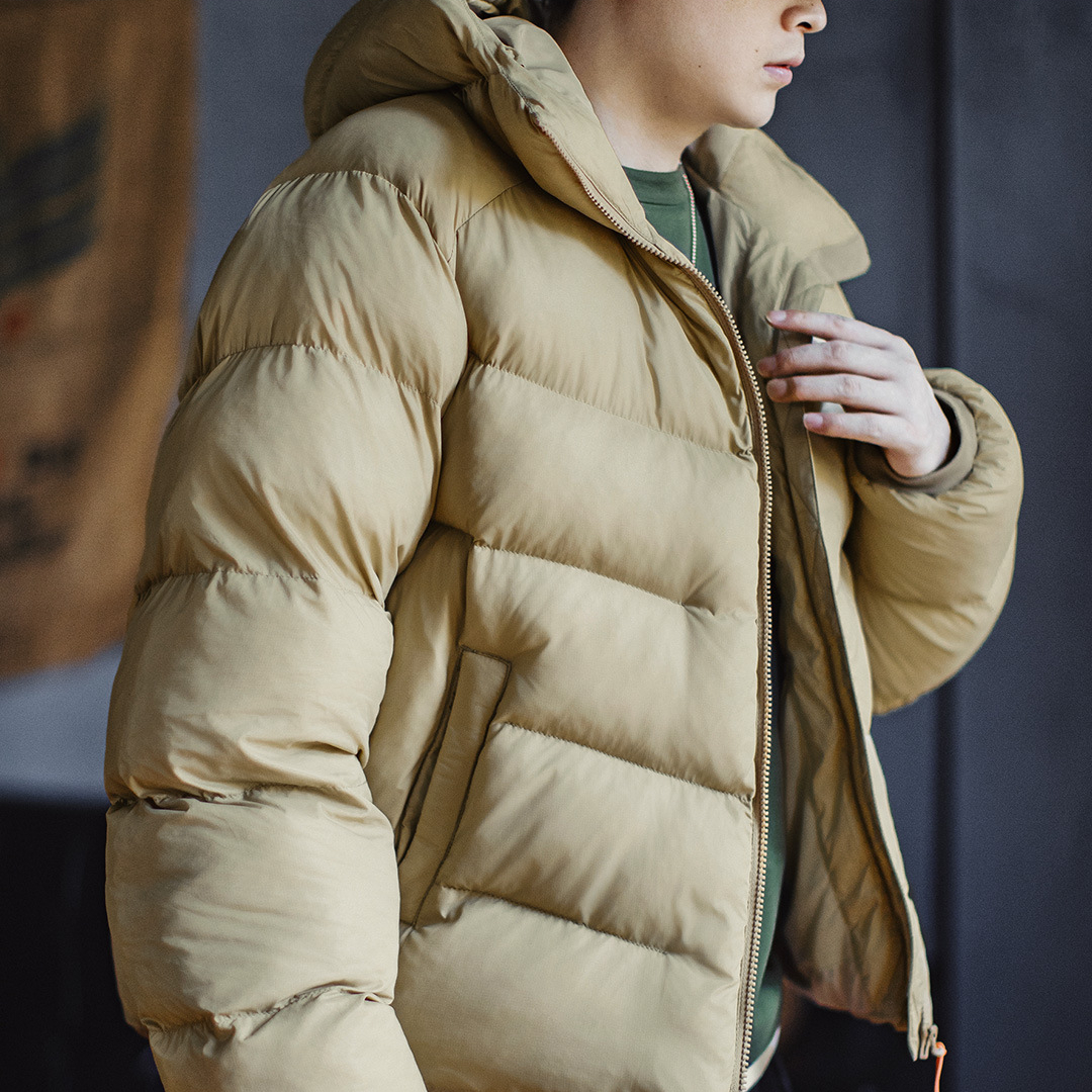 美式連帽立領棉服山系戶外軟殼衍縫麪包服短款外套男秋冬