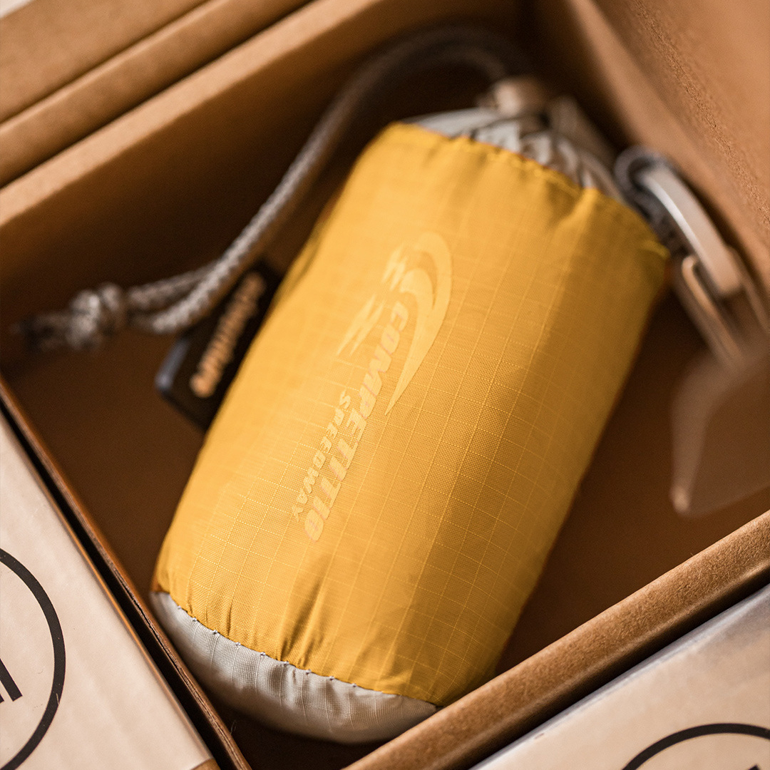 日系摺疊大容量托特包黃色超輕便尼龍戶外通勤旅行手提包