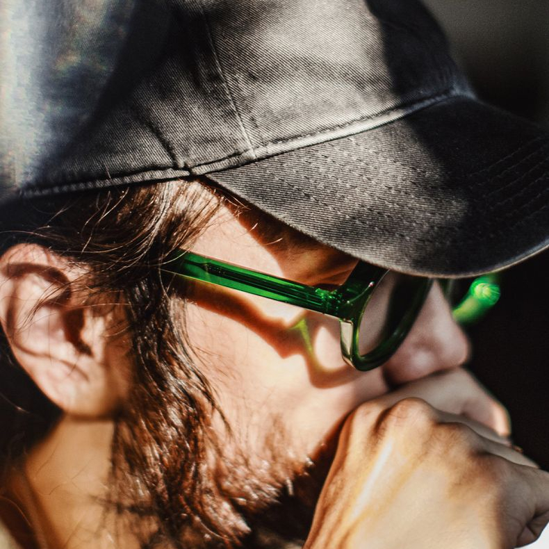 美式復古經典CrownPanto眼鏡日式圓框粗框皇冠板材鏡架男