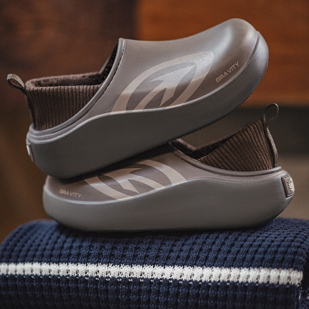 新款冬天一腳蹬休閒鞋加絨保暖辦公室全包跟厚底外穿男拖