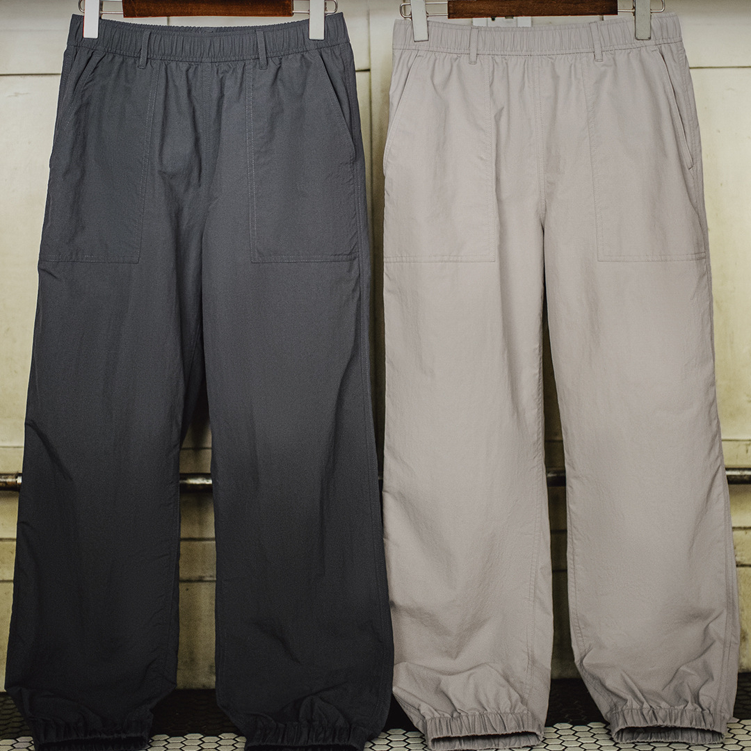 美式休閒防潑水Easypants薄款通勤束腳褲日系長褲子男秋