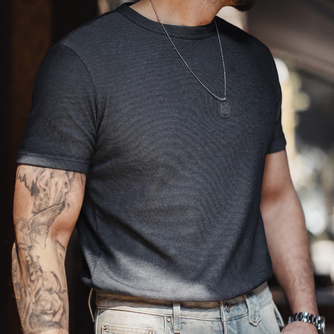 美式健身正肩收袖口短袖體能修身訓練服T恤打底衫男春夏