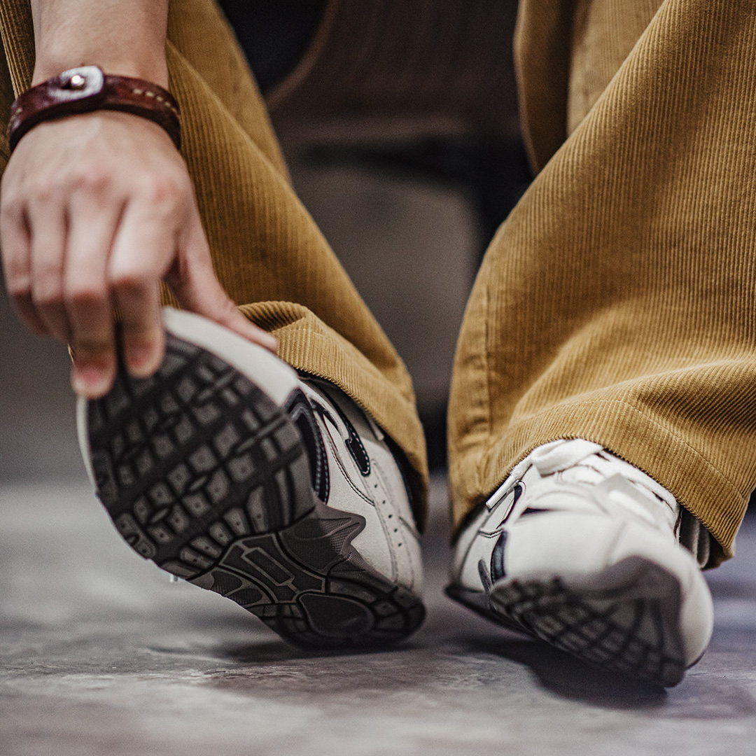 馬登薄底賽車鞋棕咖色經典復古平底德訓鞋休閒阿甘鞋子男款春