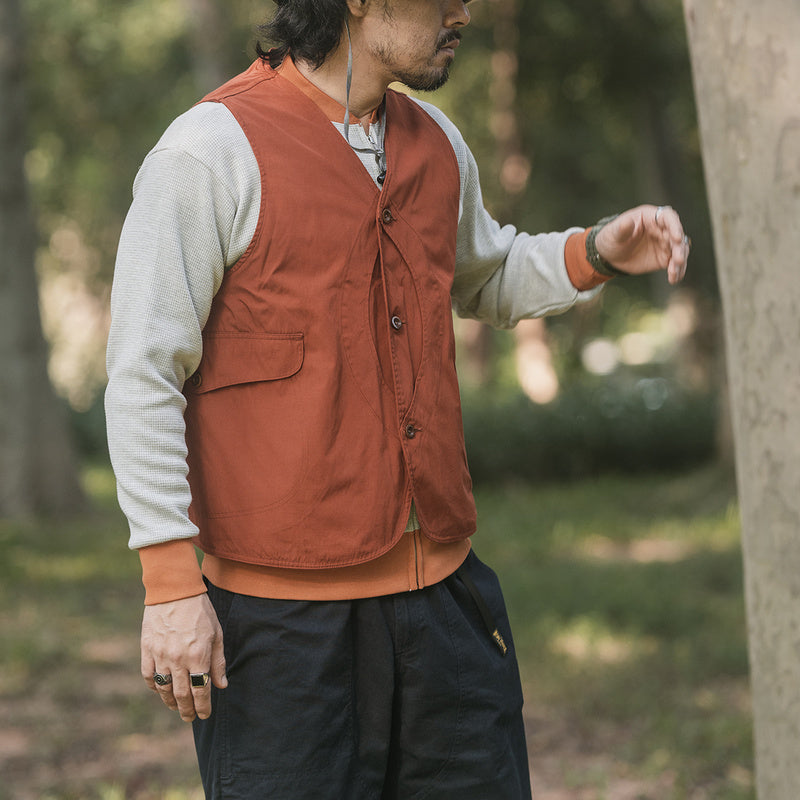 HALF MOON半月口袋防水戶外機能馬甲 男士狩獵漁夫背心