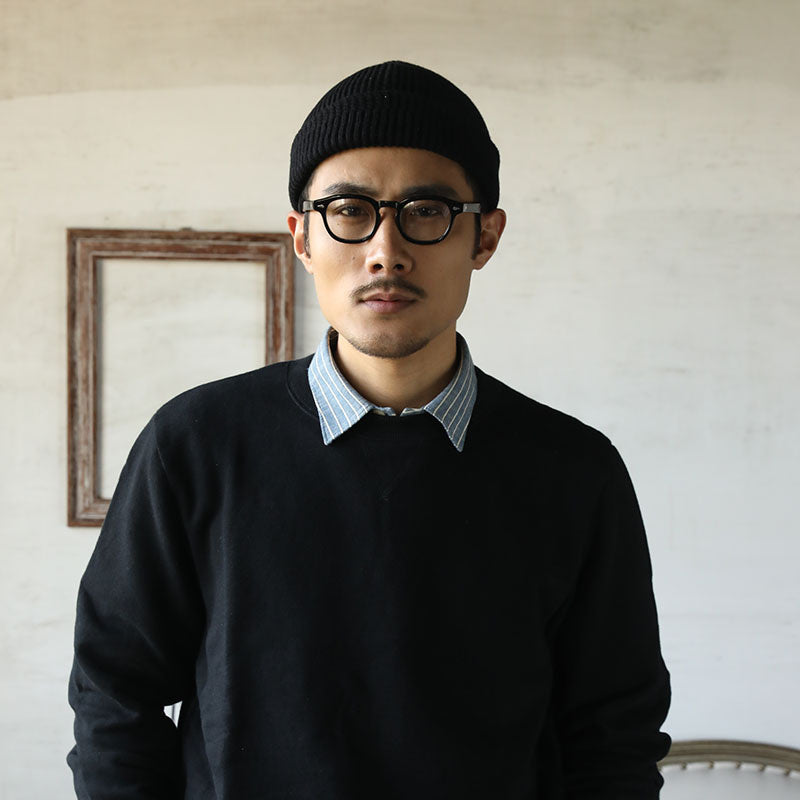 二戰海軍冷帽男冬天羊毛針織帽女毛線帽瓜皮帽WATCH CAP