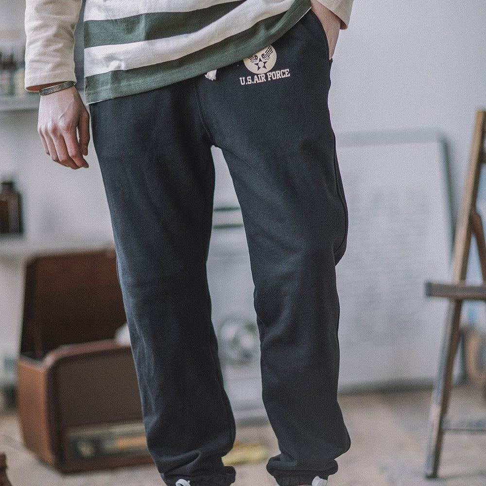 阿美咔叽軍事風衛褲男 純棉水洗束腳運動休閑褲子春