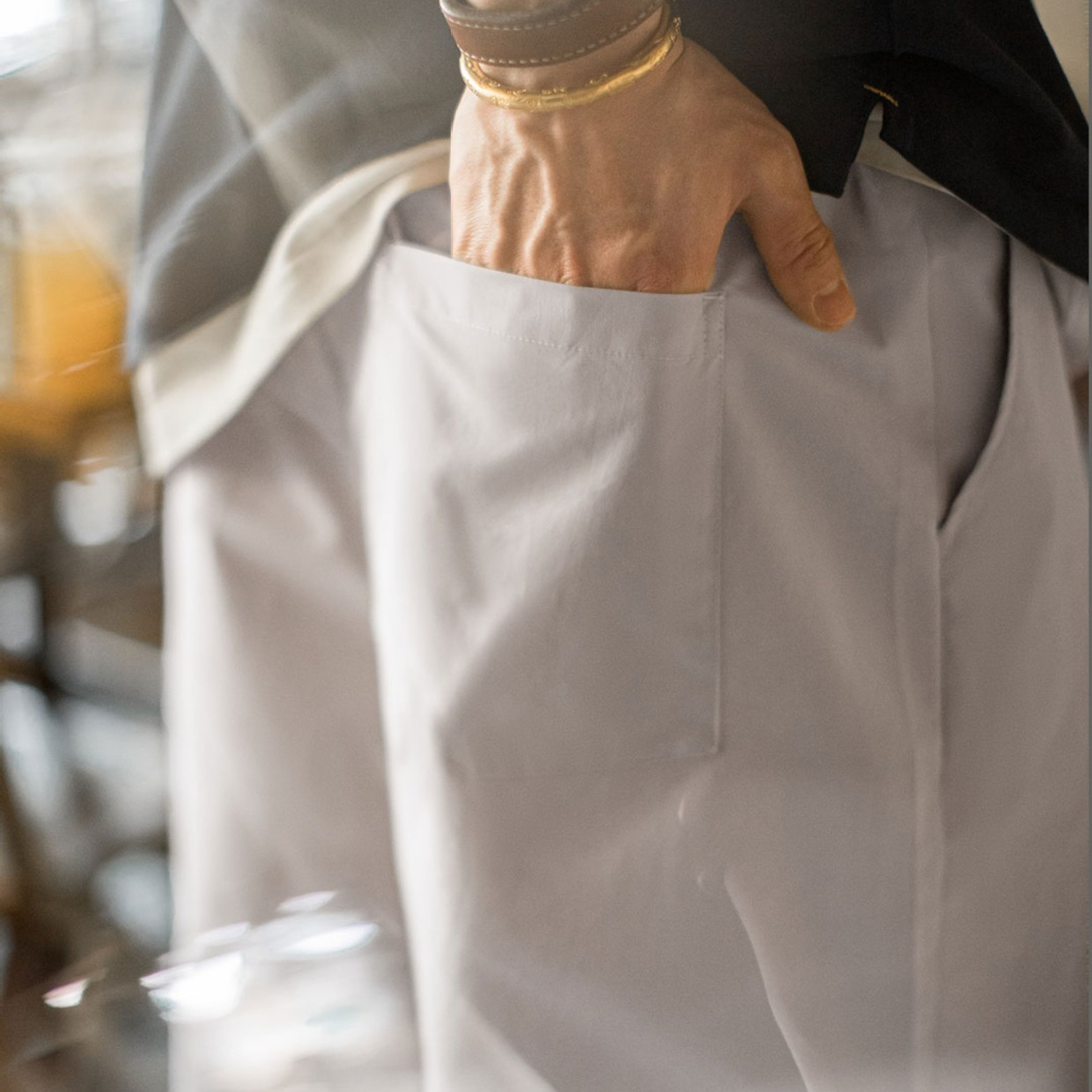 山系戶外灰色短褲鬆緊腰直筒梭織薄款機能抽繩五分褲男夏