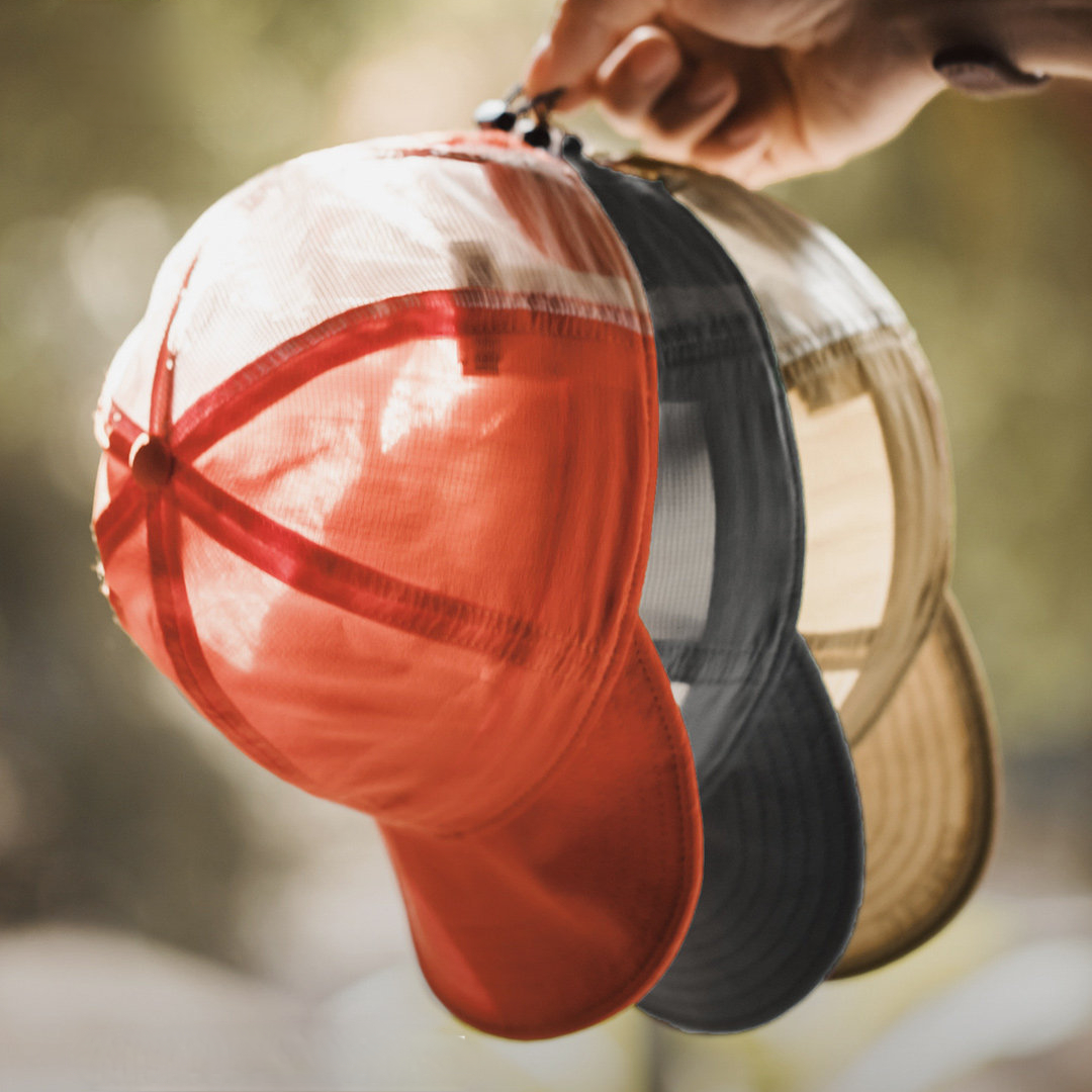 美式棒球帽網帽透氣網眼遮陽平檐鴨舌撞色小翹帽子男夏季