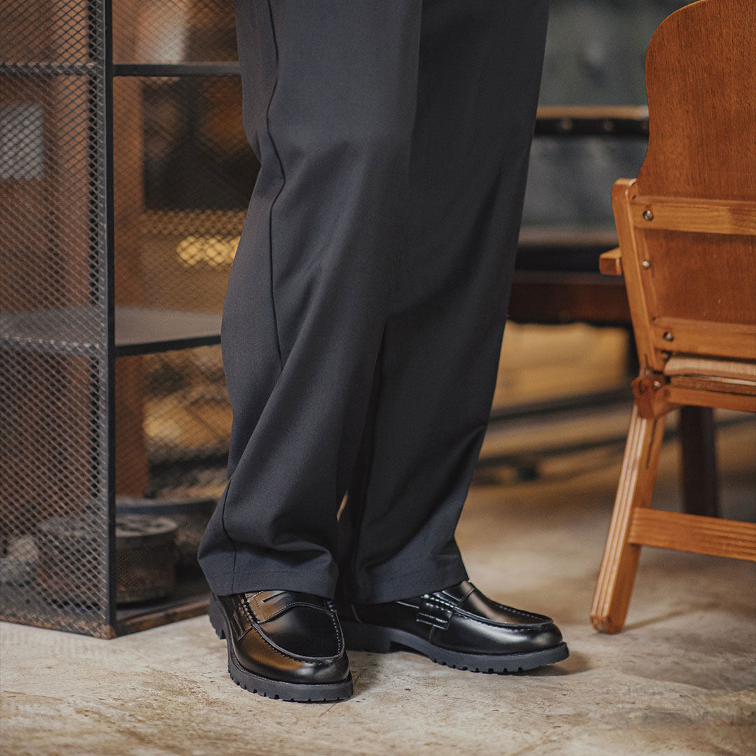 復古老錢風樂福鞋2026冬季新款莫卡辛方頭通勤休閒皮鞋一腳蹬