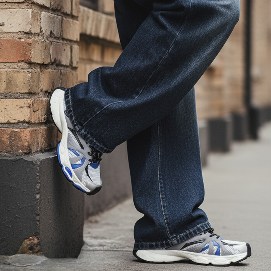 曼哈頓2025秋季新款高級感復古潮流老爹鞋百搭厚底運動休閒鞋