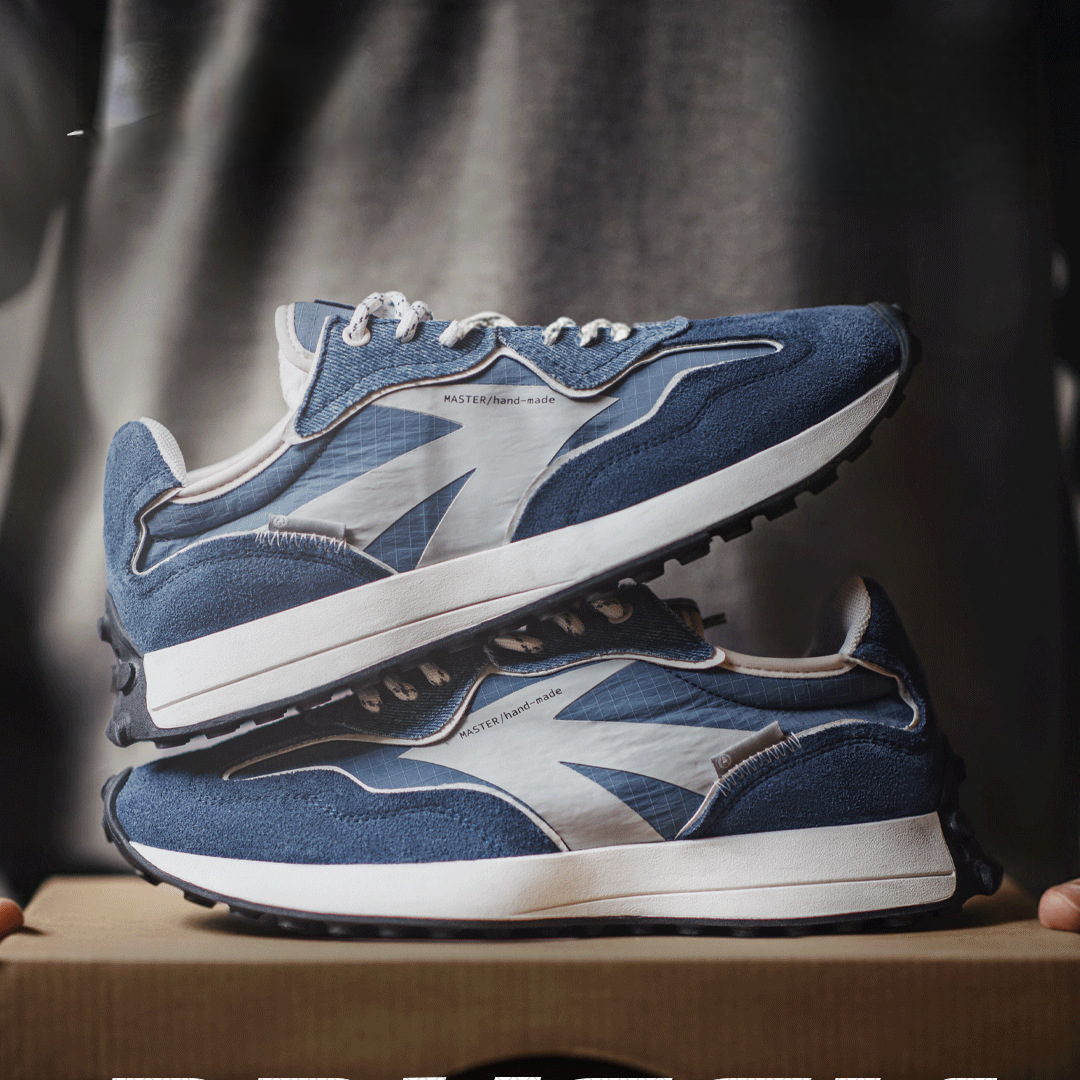 復古慢跑鞋2026年新款輕便透氣運動阿甘休閒鞋男百搭老爹鞋子