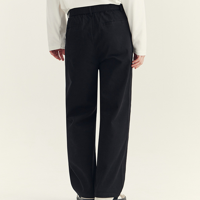 秋季褲子男休閒褲高級感寬鬆直筒時尚百搭長褲