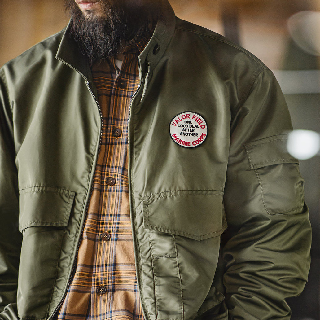 美式G8WEP黑豹突擊夾克尼龍短款立領軍綠色薄款外套男春