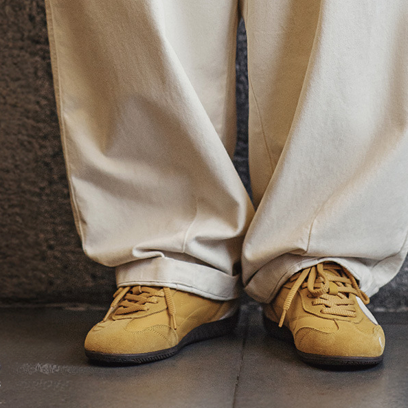 極速賽車鞋男款2025夏季新款復古透氣德訓鞋薄底運動休閒鞋子