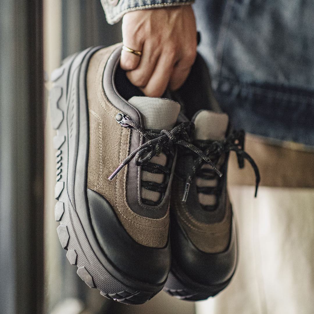 復古山系鞋冬季新款男士厚底百搭潮鞋增高軟底小衆運動休閒鞋