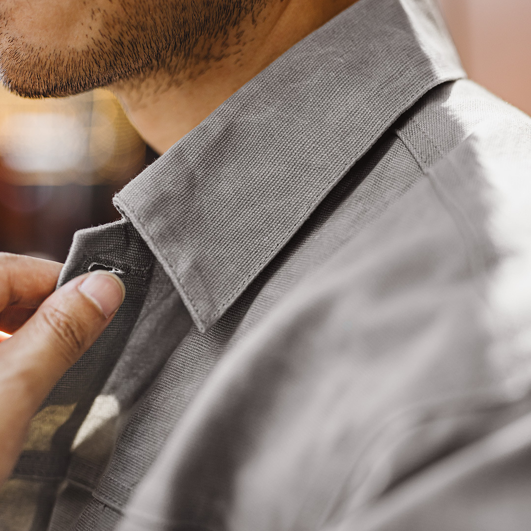 美式復古油蠟夾克vintage純棉獵裝硬挺灰色二代外套男秋