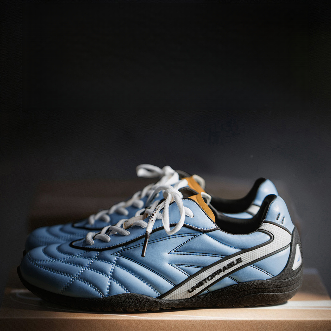 足球鞋德訓鞋男款2025秋冬新款運動休閒流浪鞋薄底復古訓練鞋