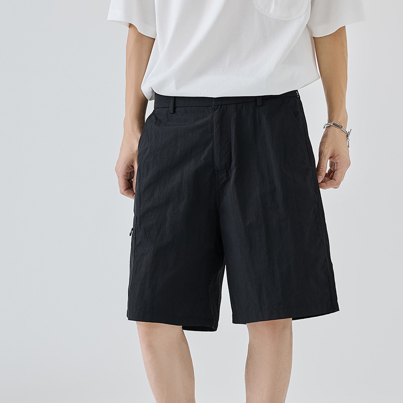 男士戶外運動休閒速乾短褲夏季外穿潮流寬鬆百搭五分褲子