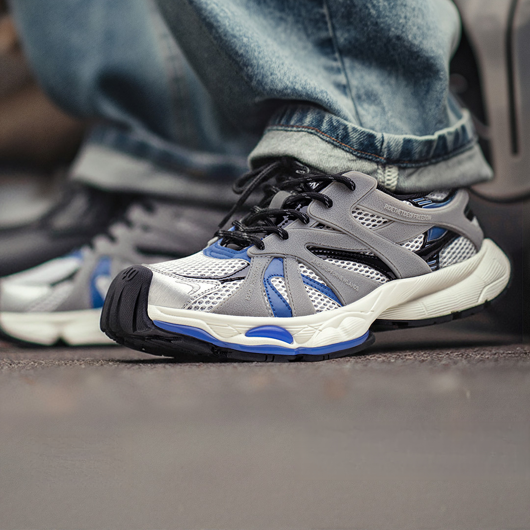 曼哈頓2025秋季新款高級感復古潮流老爹鞋百搭厚底運動休閒鞋