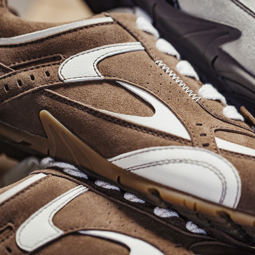 馬登薄底賽車鞋棕咖色經典復古平底德訓鞋休閒阿甘鞋子男款春