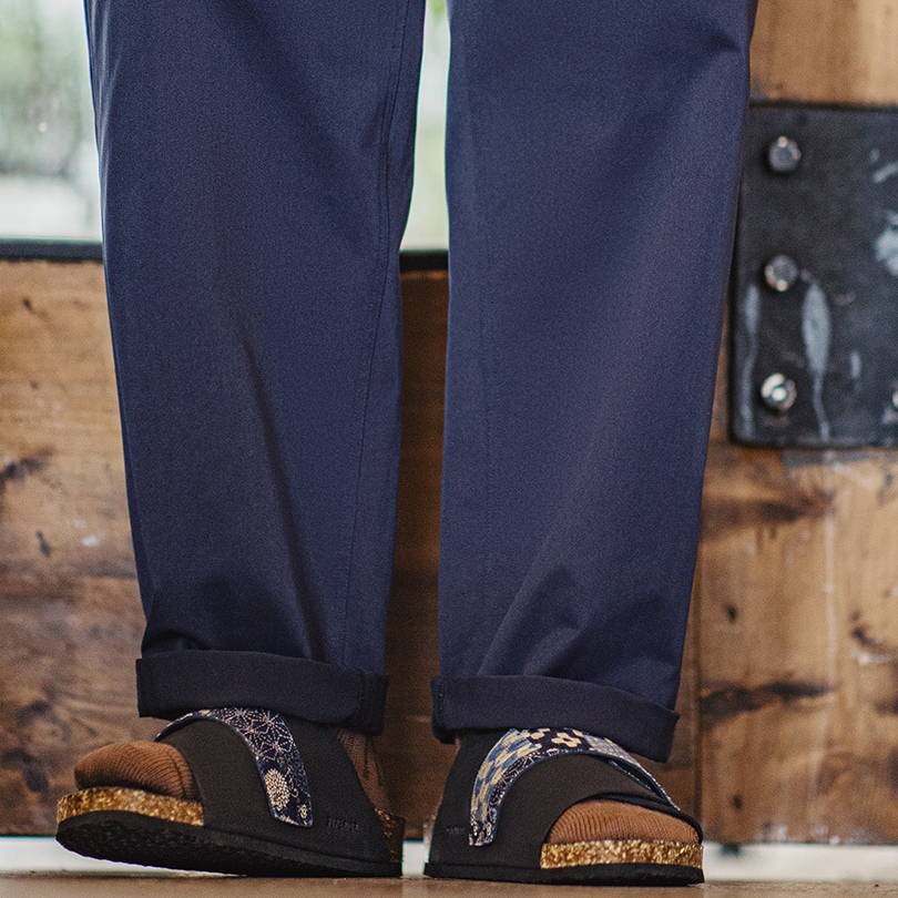 復古軟木拖鞋子男士2025夏季新款外穿魔術貼休閒小眾一字涼拖