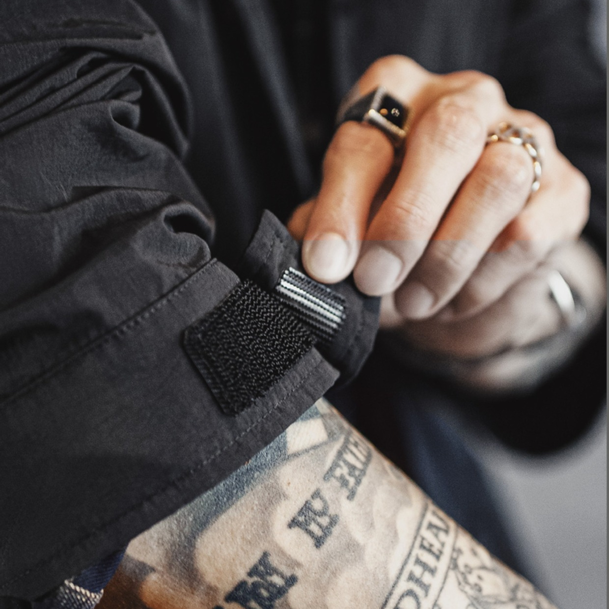 美式黑色巴爾瑪肯風衣翻領中長款日系通勤大衣外套男秋